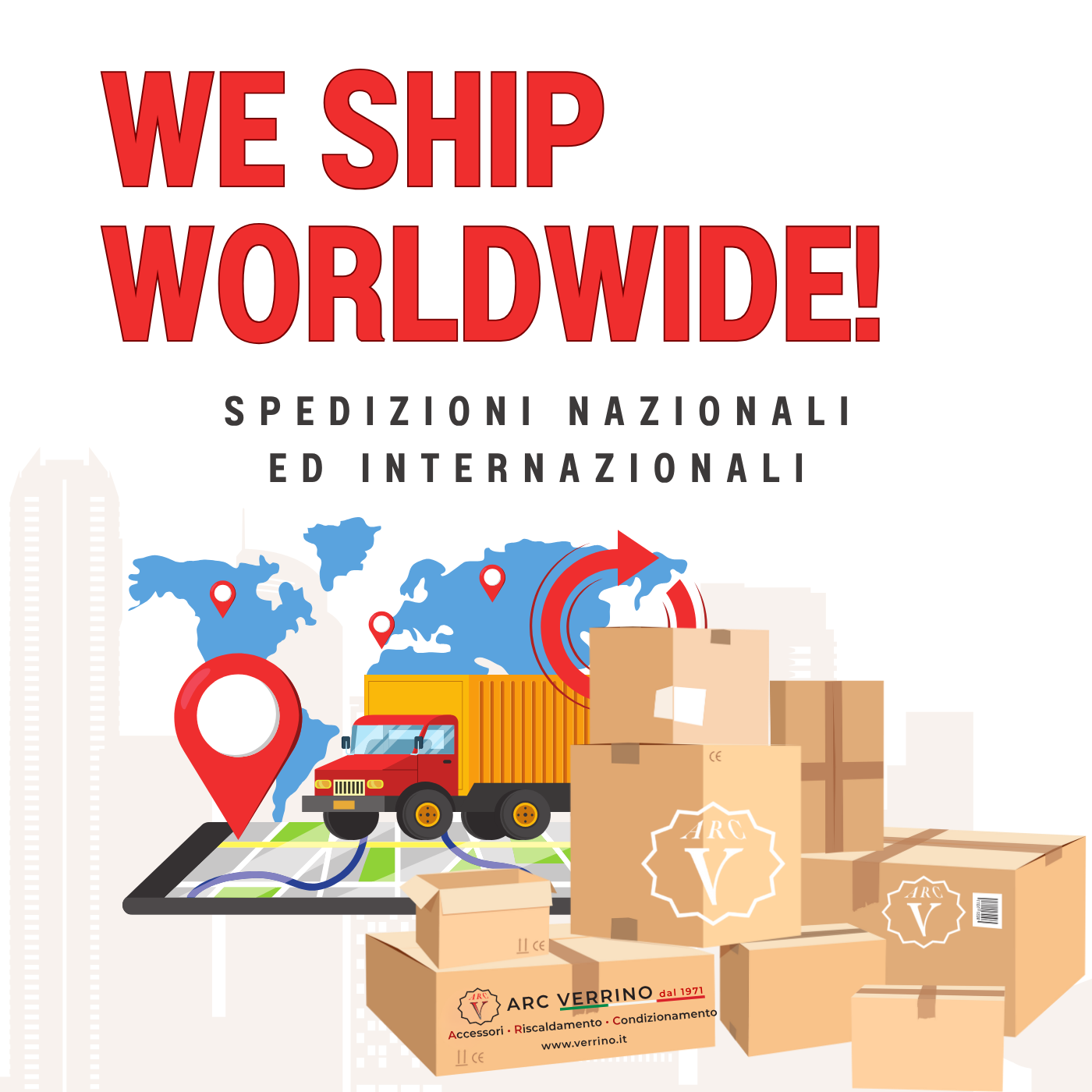 ARC VERRINO SRL - SPEDIZIONI NAZIONALI ED INTERNAZIONALI