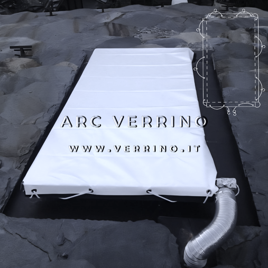 ARC VERRINO SRL - installazione telo per collettori solari - esempio