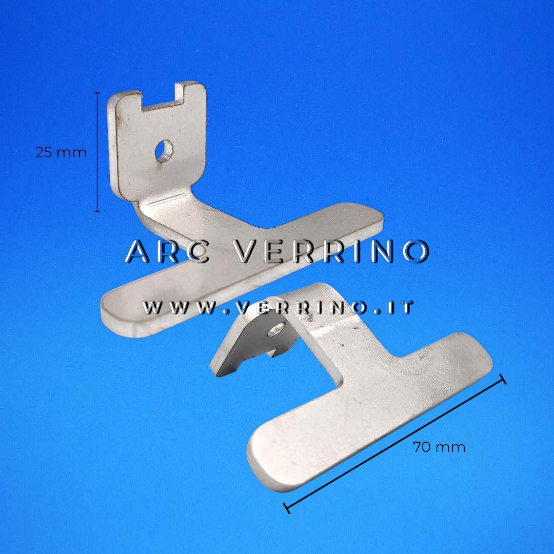 Aletta supporto anteriore tagliafiamma Ravelli 071-01-030N | per stufa a pellet