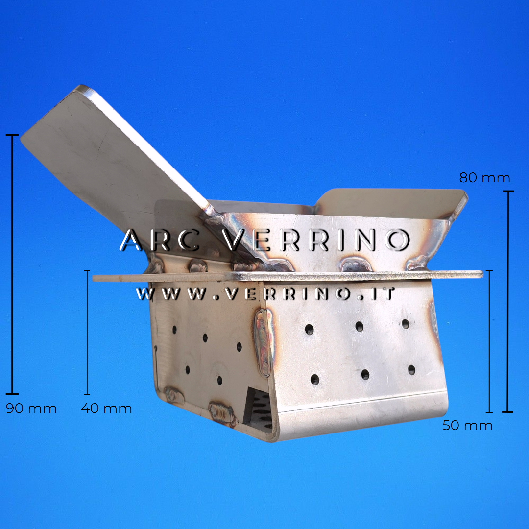 Braciere in acciaio Ravelli 071-07-001S | per stufa a pellet
