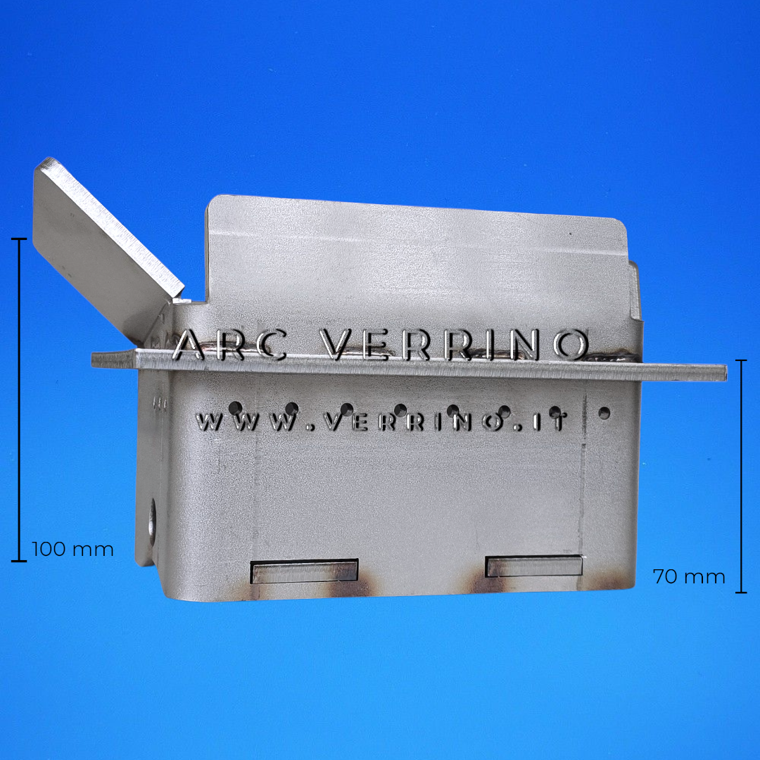 
                  
                    Braciere in acciaio Ravelli 160-07-007S | per stufa a pellet
                  
                