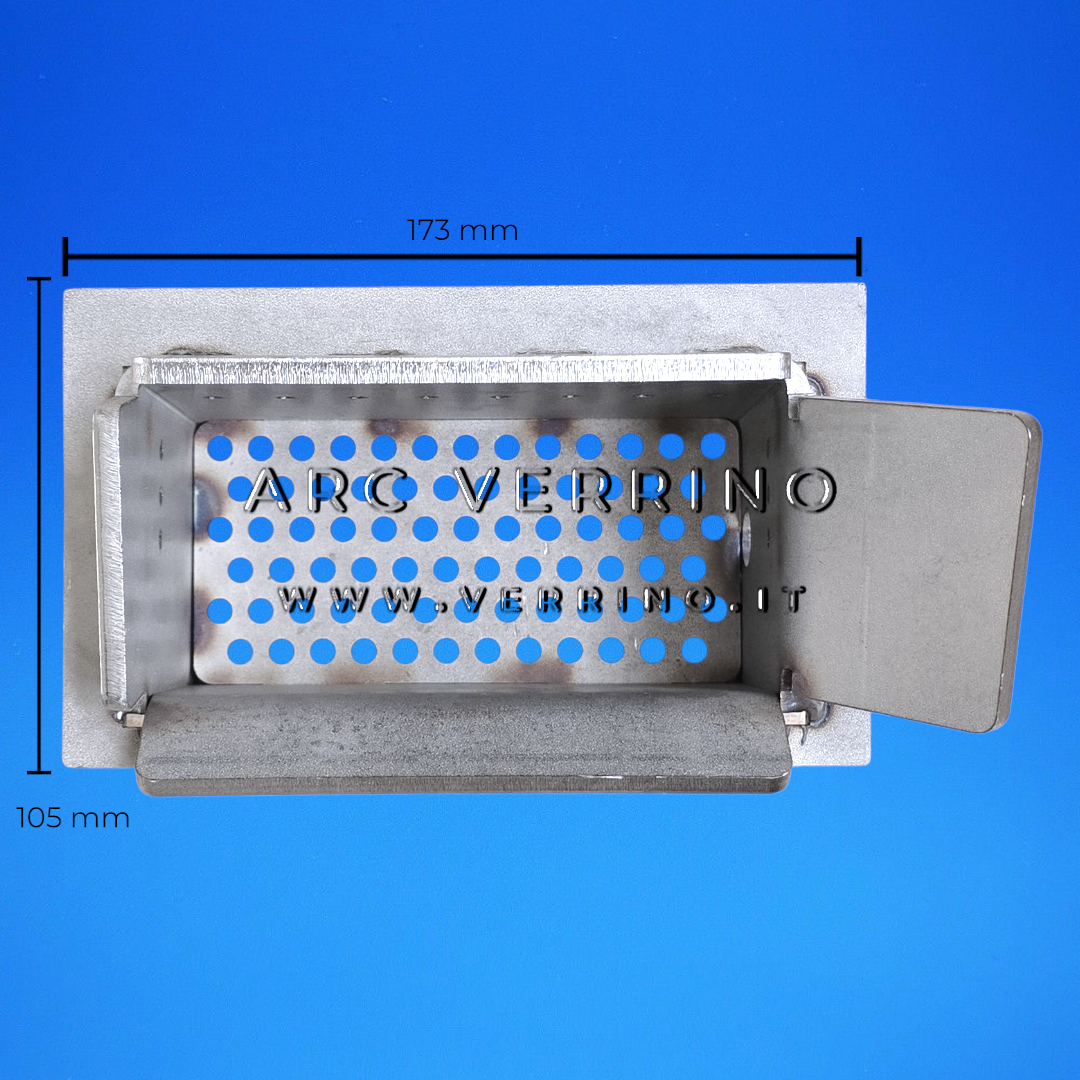 
                  
                    Braciere in acciaio Ravelli 160-07-007S | per stufa a pellet_3
                  
                