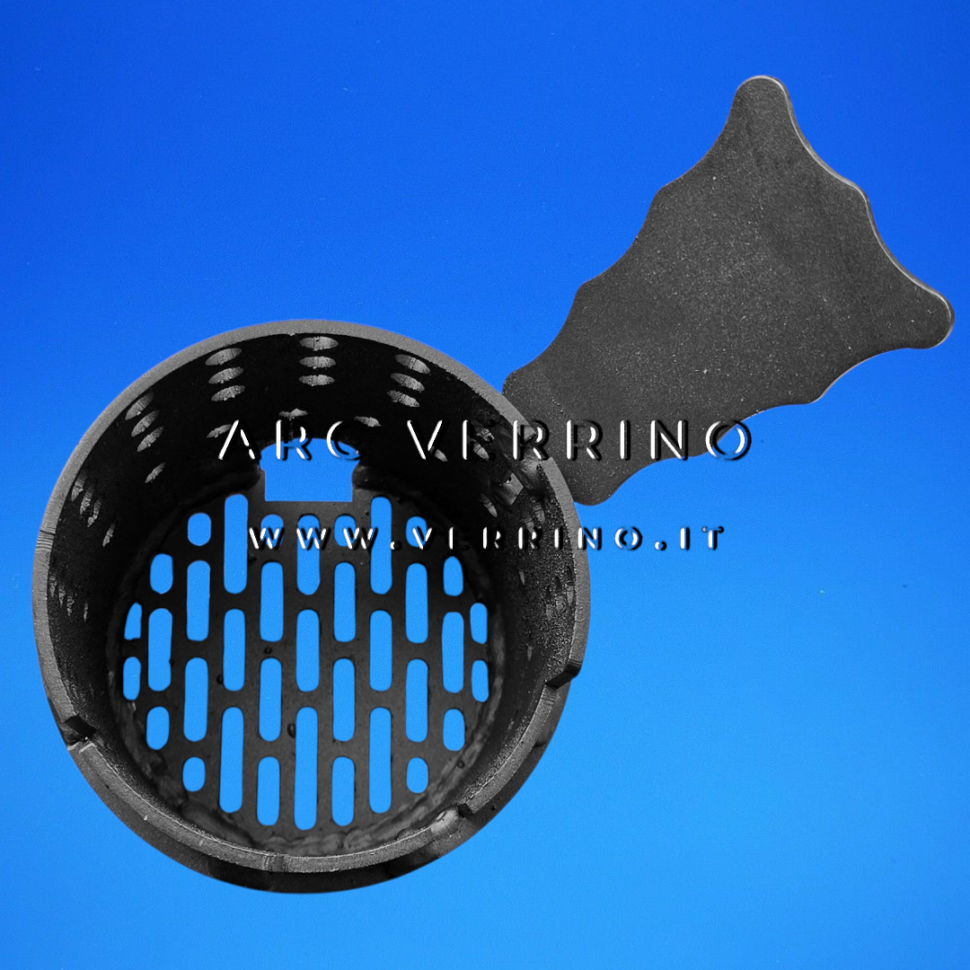 
                  
                    Braciere in acciaio Ungaro CP01107 | Diametro 10 cm - per stufa a pellet_3
                  
                