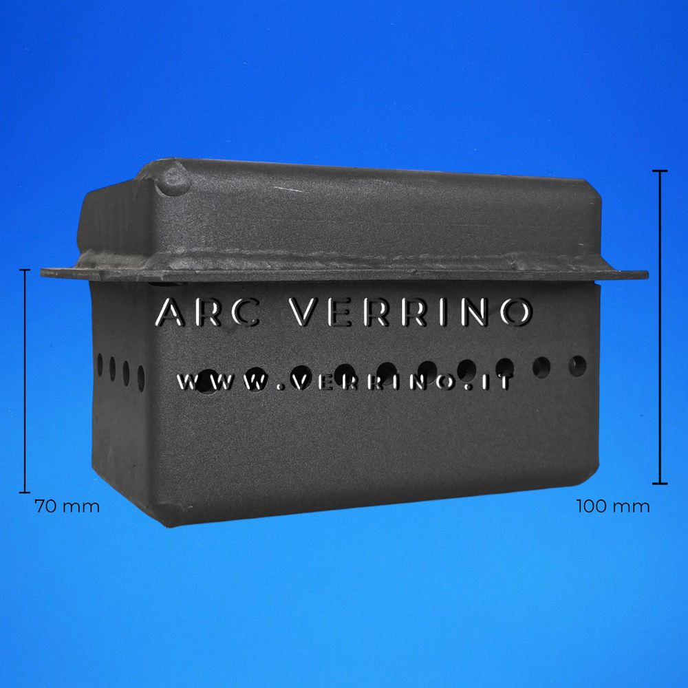 Braciere in acciaio Ungaro CP01488 | per stufa a pellet
