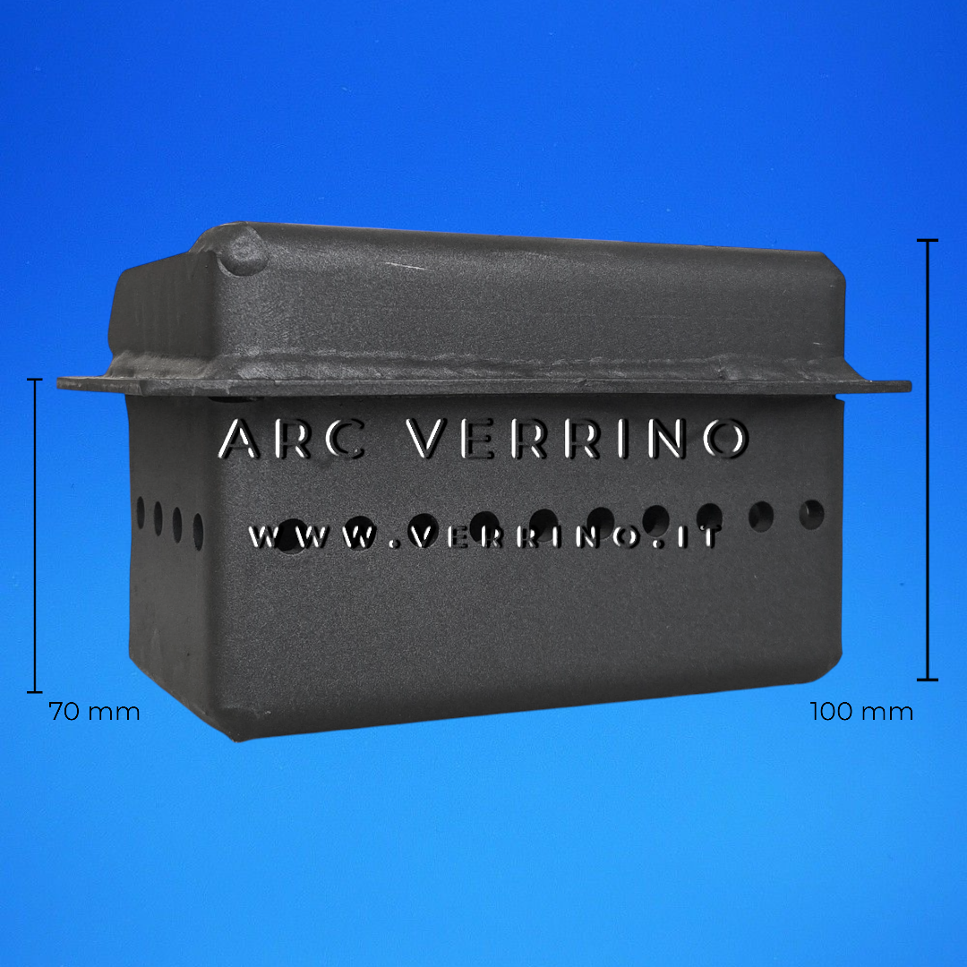 Braciere in acciaio Ungaro CP01488 | per stufa a pellet