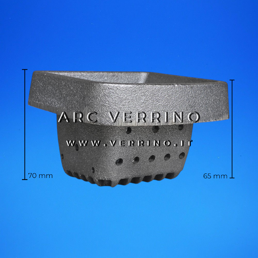 Braciere in ghisa Ravelli 070-07-001N | per stufa a pellet