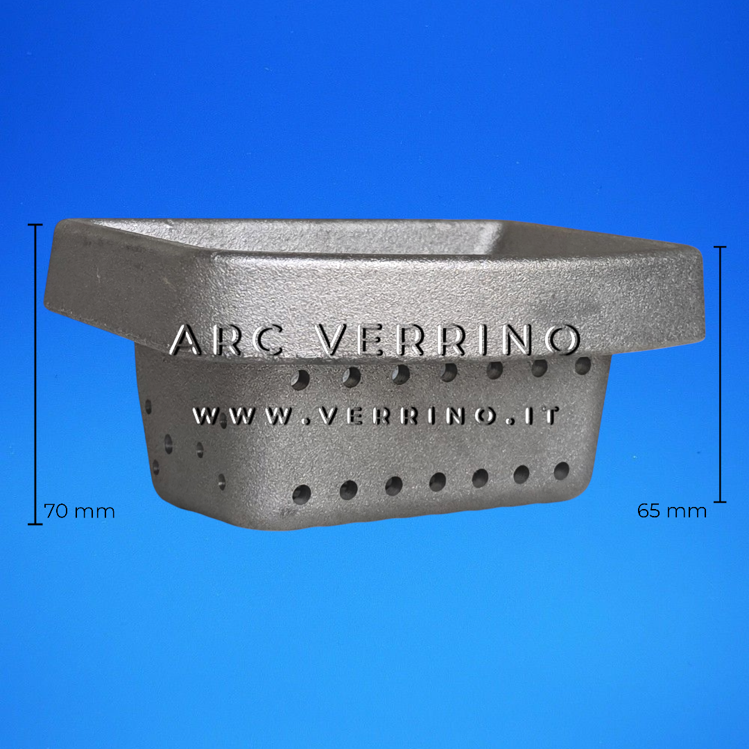 Braciere in ghisa Ravelli 100-07-001N | per stufa a pellet