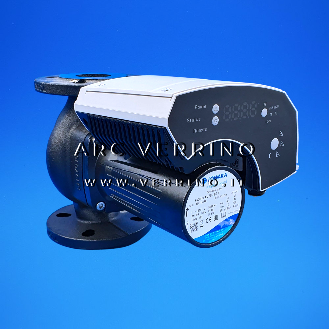  Circolatore elettronico Xylem Lowara ECOCIRC XL 50-80 F a velocità variabile | 605009200