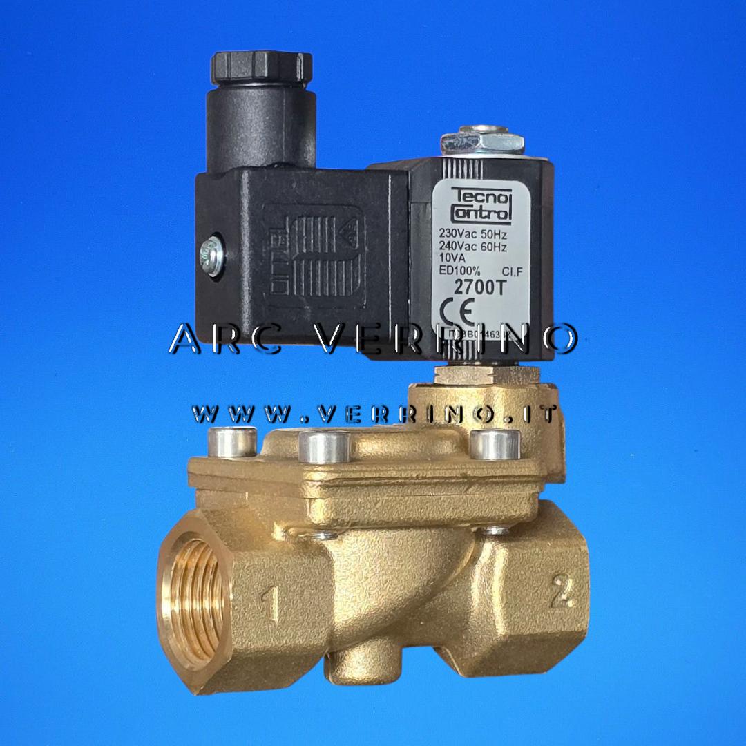 Elettrovalvola acqua Tecnocontrol MC111 - Normalmente chiusa | 1/2'' DN13