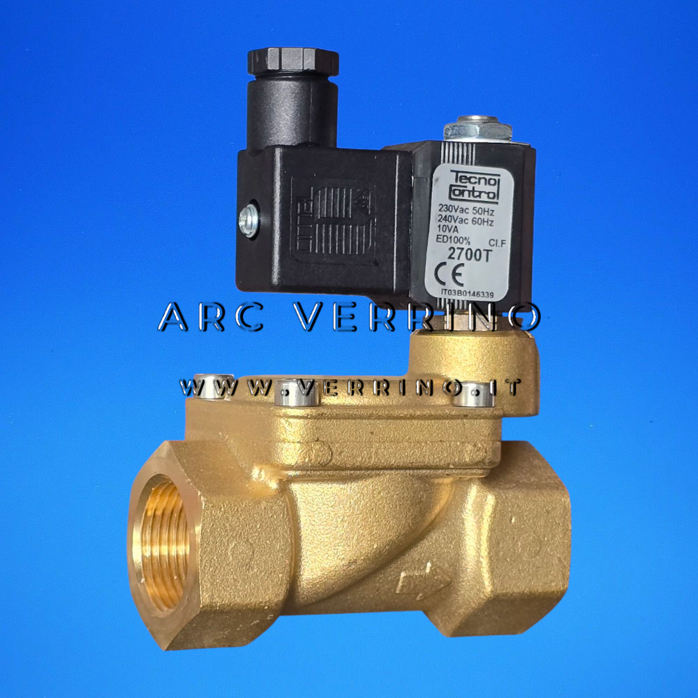 Elettrovalvola acqua Tecnocontrol MC112 - Normalmente chiusa | 3/4'' DN21