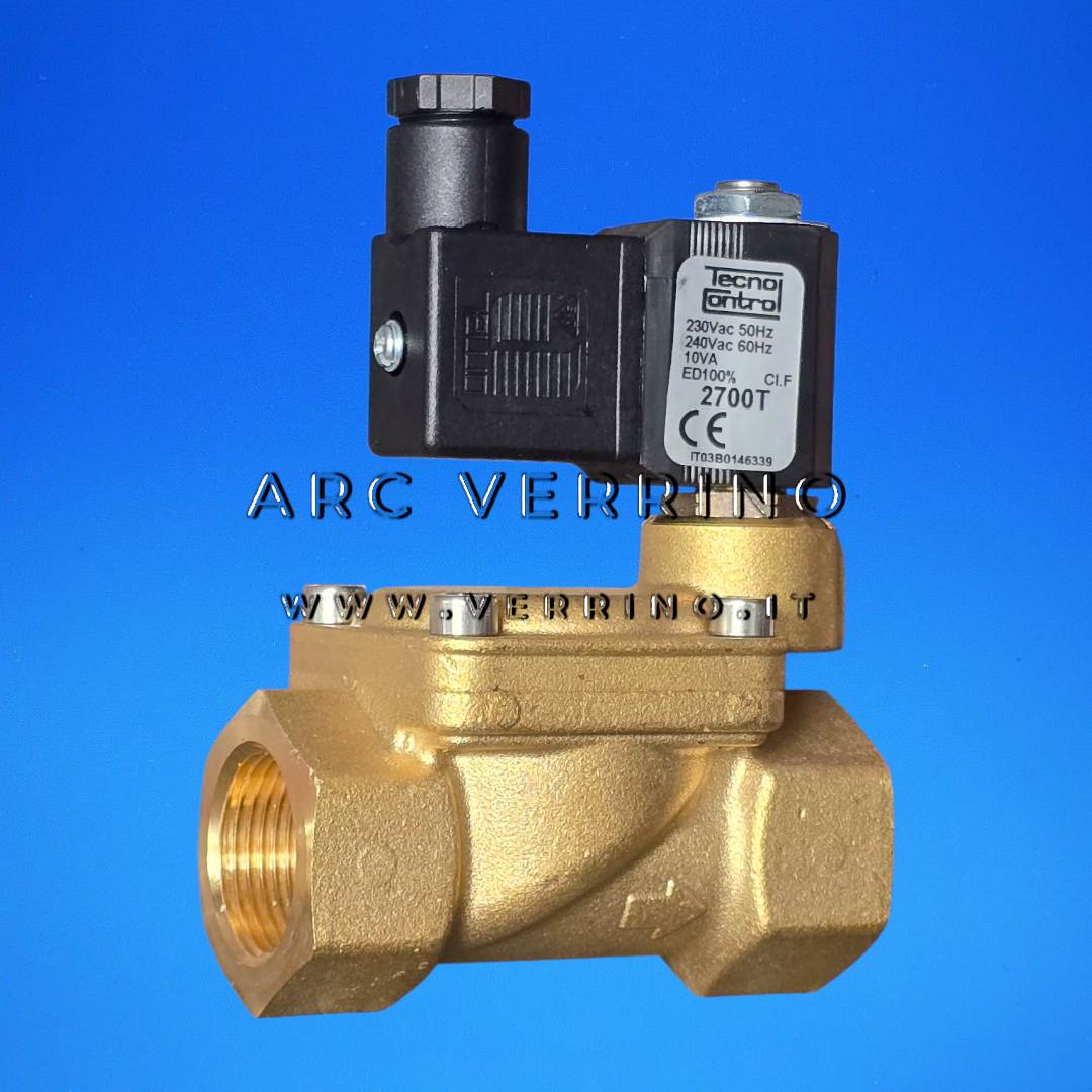 Elettrovalvola acqua Tecnocontrol MC112 - Normalmente chiusa | 3/4'' DN21