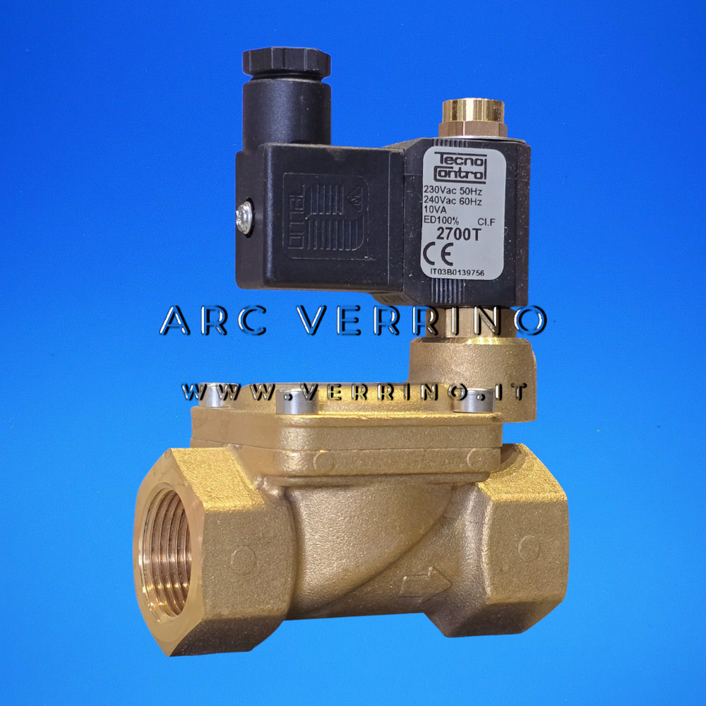 Elettrovalvola acqua Tecnocontrol MC115 - Normalmente aperta | 3/4'' DN21