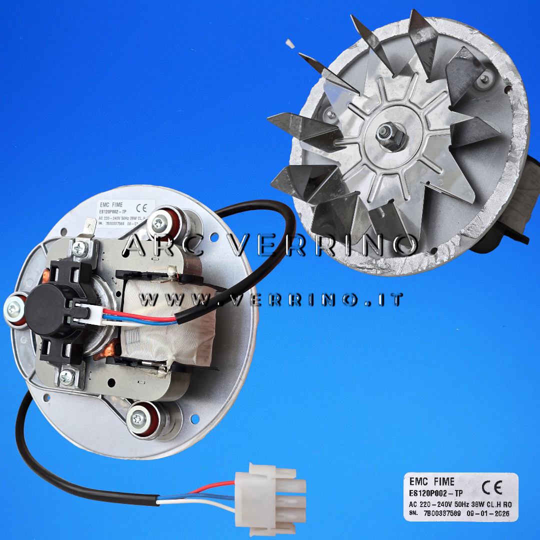 Estrattore fumi - EMC FIME ES120P002-TP | Cadel C4D145210050 - ARC VERRINO