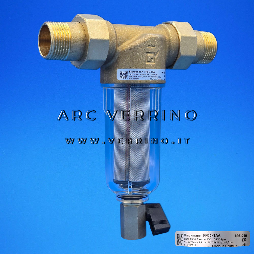 Filtro autopulente Braukmann FF06-1AA Miniplus | Honeywell Resideo