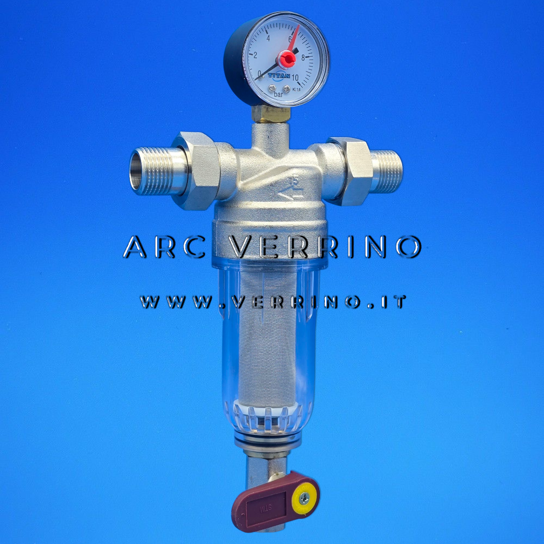 Filtro autopulente Fimi Idrocosmotek MINI PUR 1/2" - 3/4" | Cartuccia 90 micron