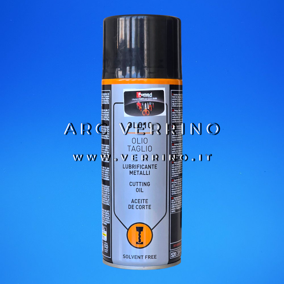Lubrificante metalli Fumasi OLIO TAGLIO | Spray OL010 per filiera - Bomboletta 400 ml