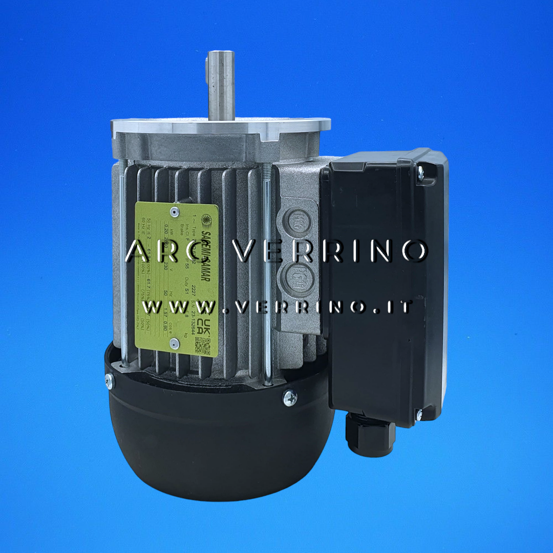  Motore Sacemi ZCO 63 B2 (ex Simel 30/2040) con condensatore e ventola di raffreddamento (senza cavo) - 50 Hz | Simel