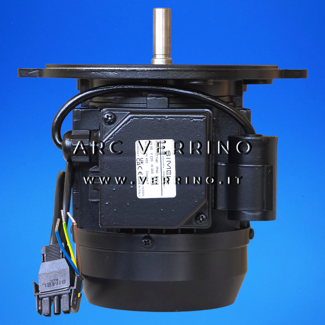 Motore Simel XD 77/40 monofase - 60 Hz | Ricambio originale Simel 1110212461683 per bruciatori gas e gasolio - ARC VERRINO ROMA E GROTTAFERRATA
