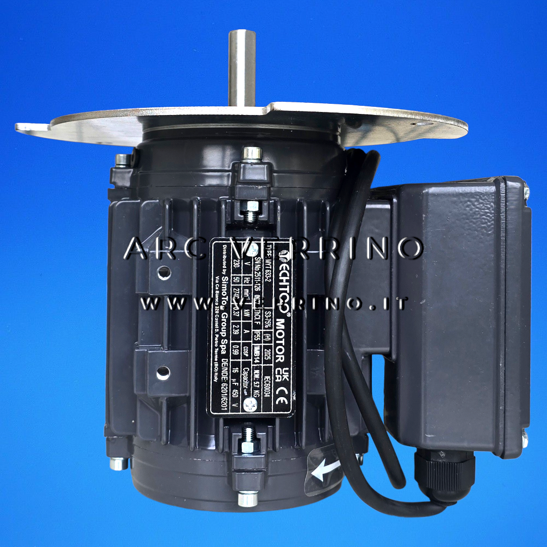 Motore SimoTop MYT 633-2 - 50 Hz | EchTop Motor -  equivalente  al motore Simel XD 6/207 - ARC VERRINO ROMA E GROTTAFERRATA