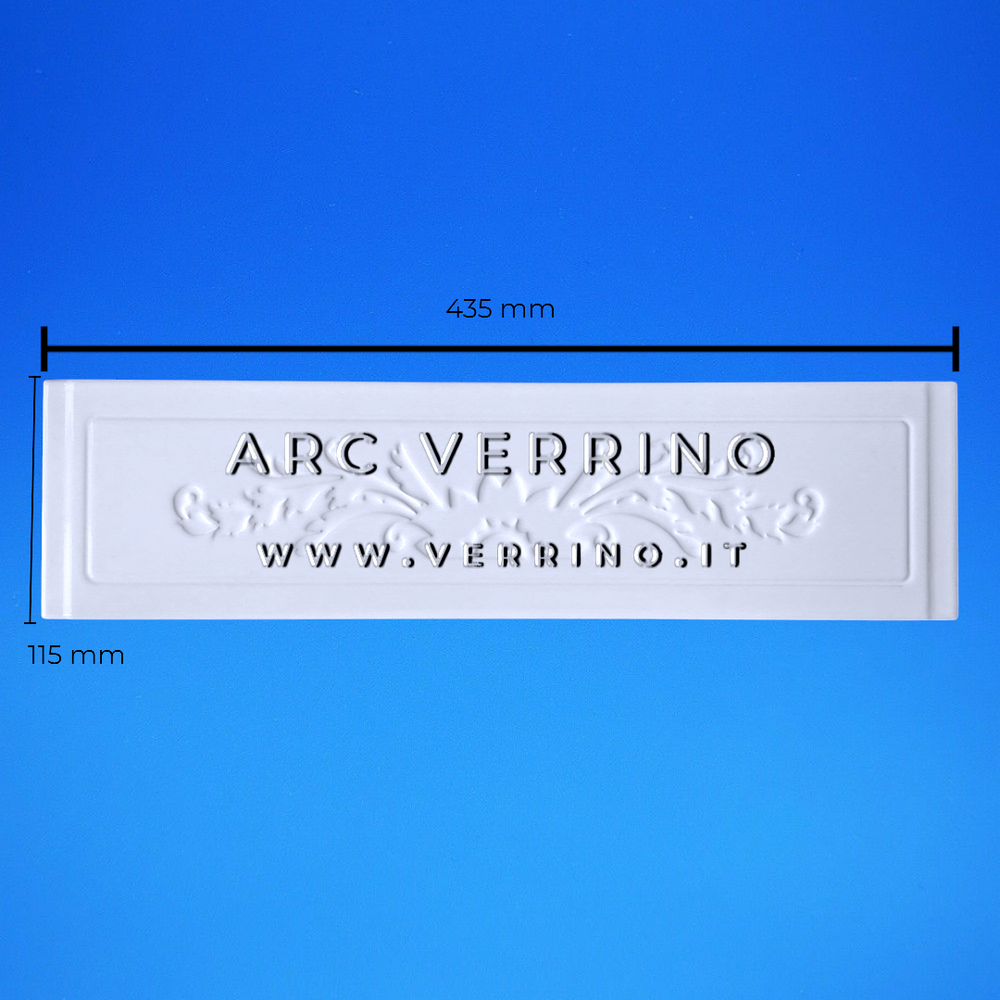 Pannello ceramica frontale per stufa a pellet | Ravelli 100-66-022N-BCO