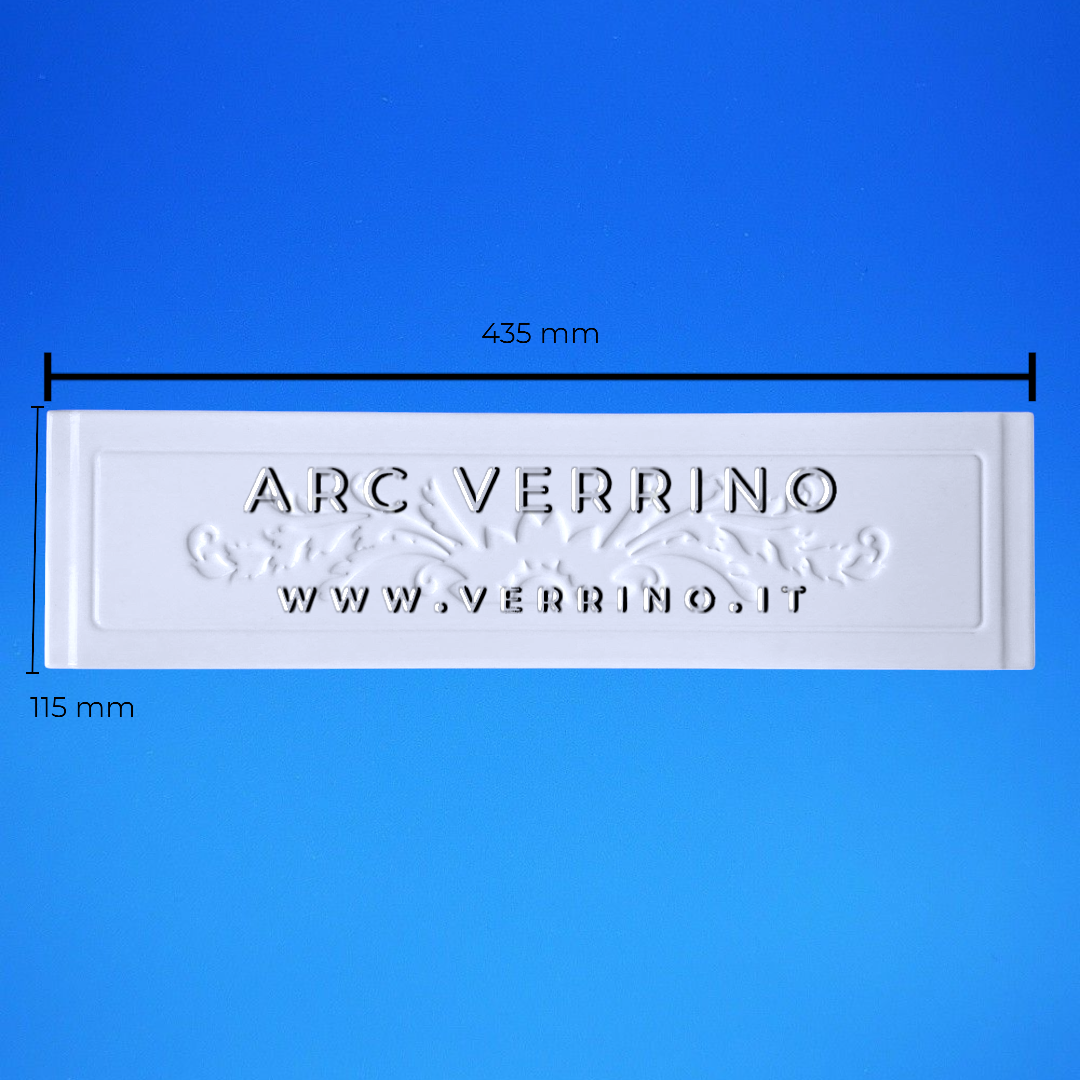 Pannello ceramica frontale per stufa a pellet | Ravelli 100-66-022N-BCO