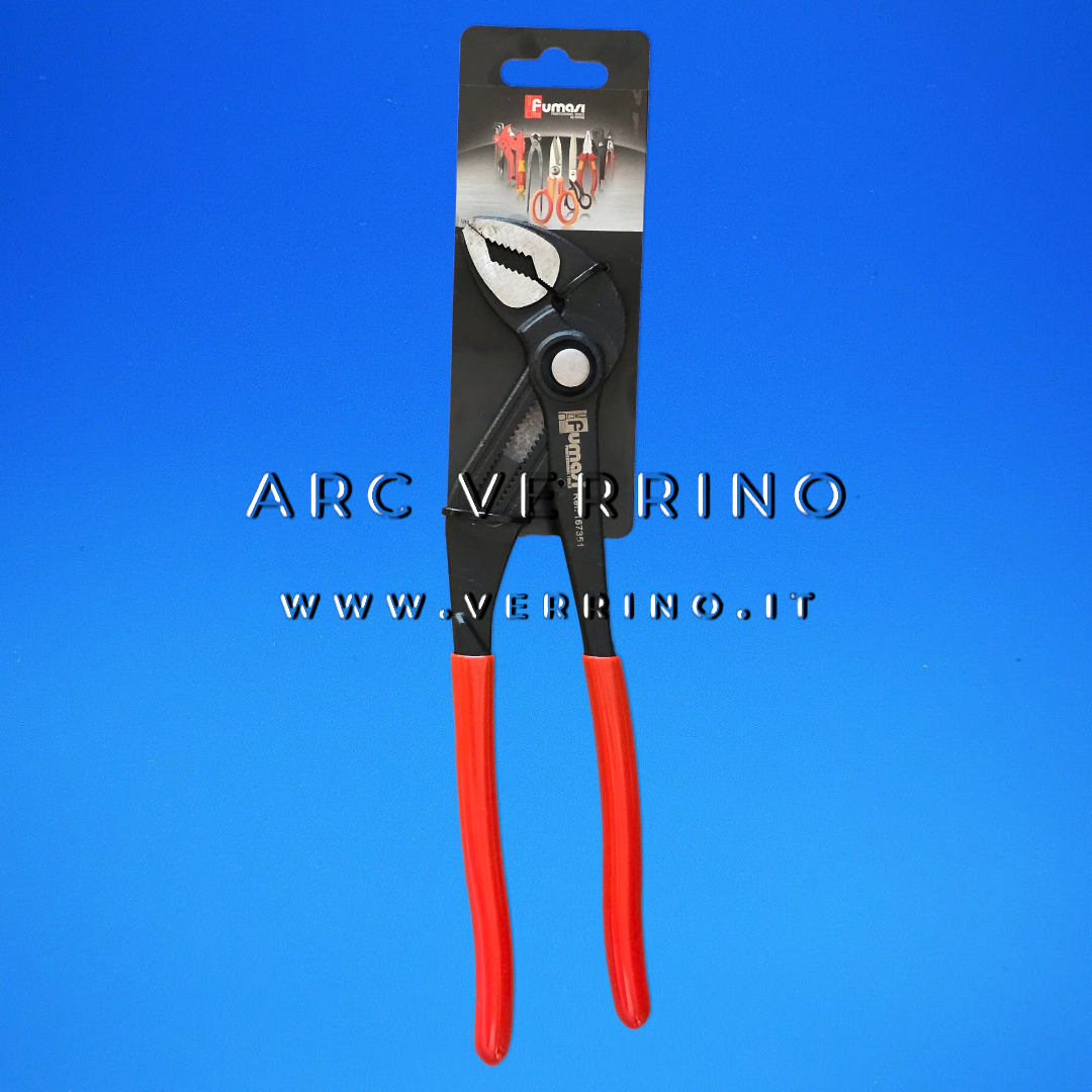 Pinza regolabile Fumasi 167351 - 240 mm | a cerniera chiusa con pulsante