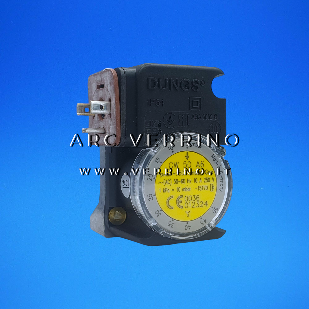  Pressostato Dungs GW 50 A6 - 5/50 mbar | per aria e gas