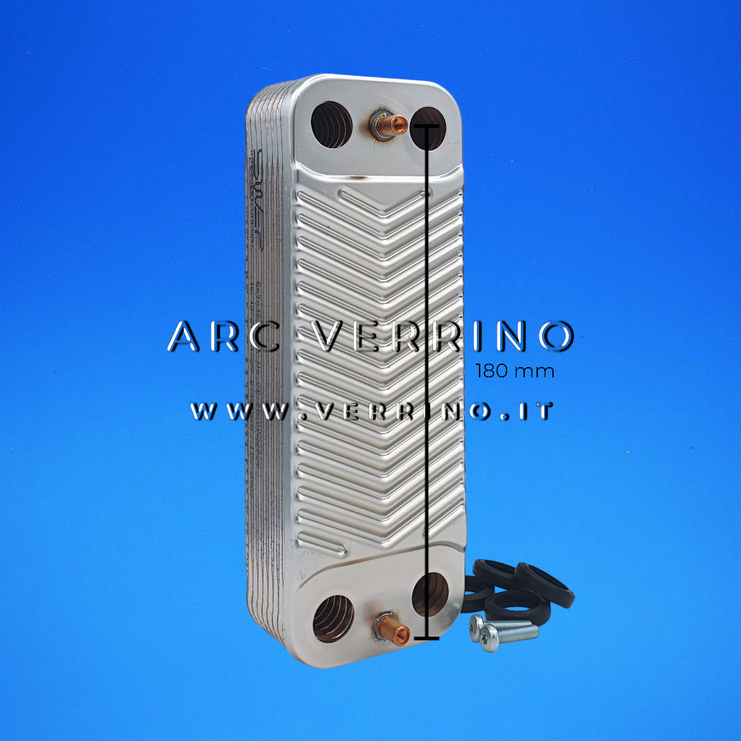  Scambiatore sanitario secondario - 16 piastre - 180 mm | Saunier Duval 05733000