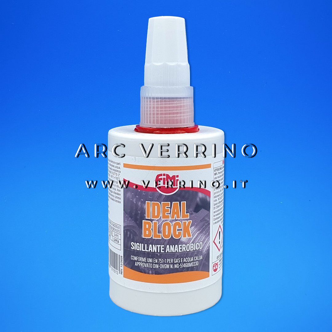 Sigillante anaerobico Fimi IDEALBLOCK | Per gas e acqua calda - Pompetta 50 ml