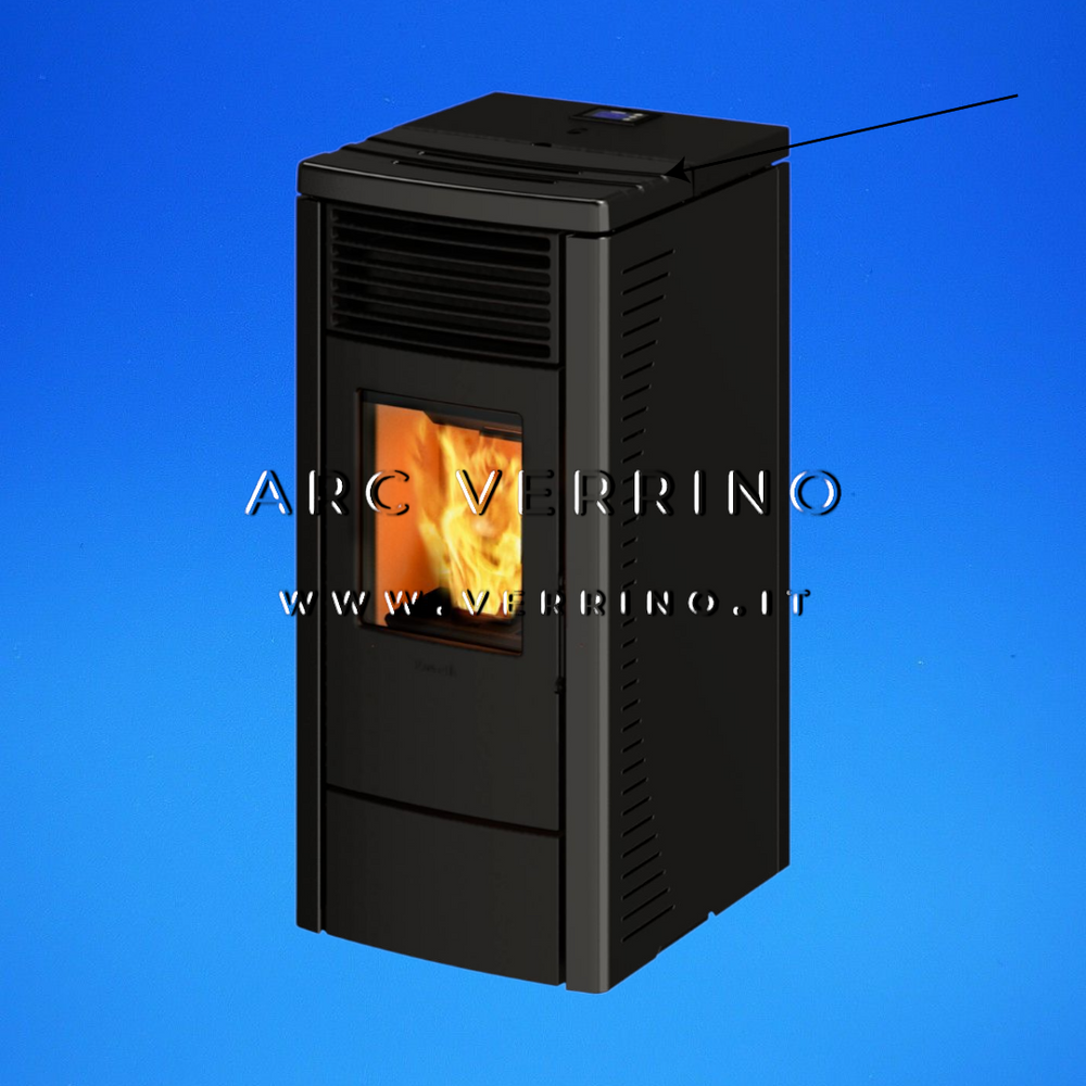 Top ceramica superiore Ravelli 014-10-006N-ANC | per stufa a pellet_2