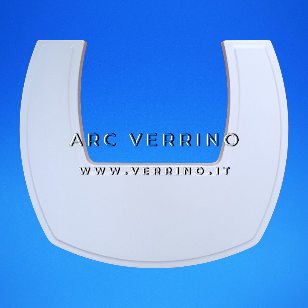 Top ceramica superiore Ravelli 019-10-029N-BCO | per stufa a pellet - ARC VERRINO