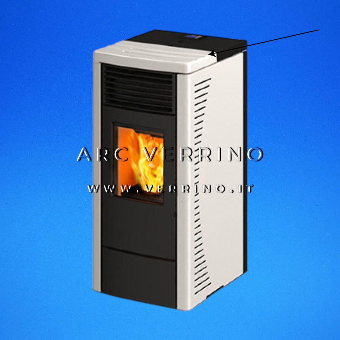 Top ceramica superiore per stufa a pellet | Ravelli 014-10-006N-BCO_2