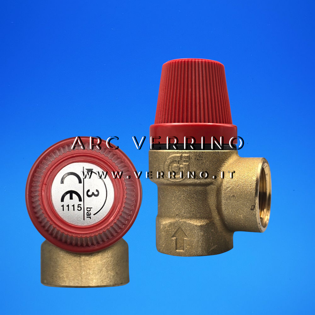 Valvola di sicurezza Baxi JJJ005608451 - 311430CST | 3 bar