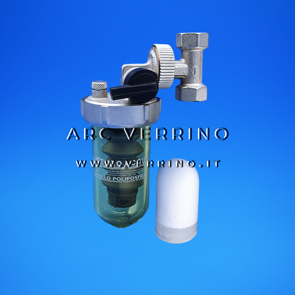 EASLIM1/2RDosatore proporzionale di polifosfati Euroacque SLIM con ricarica in polvere | Euroacque SLIM0001